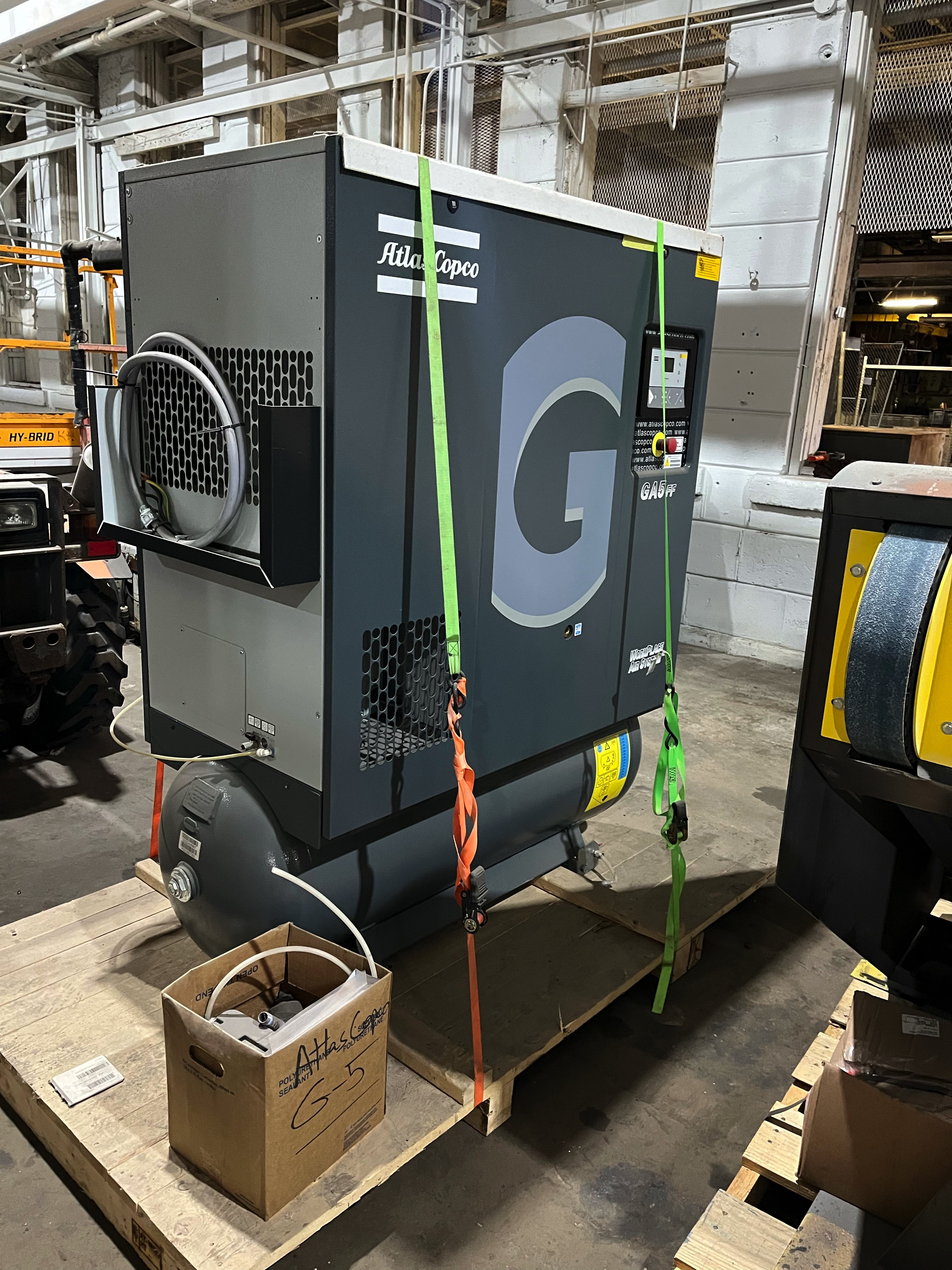 Atlas Copco Model  GA5-11 High Efficiency  Rotary Screw Air Compressor